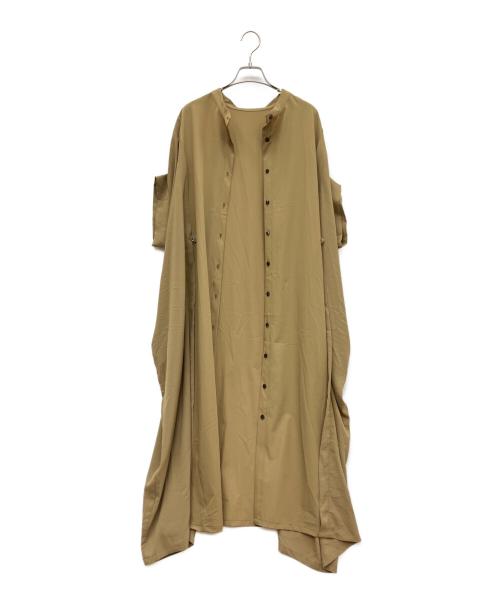 PLUS OTOHA（プラス オトハ）PLUS OTOHA (プラス オトハ) ノースリーブワンピース ベージュ サイズ:SIZE Free 未使用品の古着・服飾アイテム