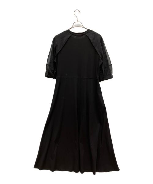 PLUS OTOHA（プラス オトハ）PLUS OTOHA (プラス オトハ) 半袖ワンピース ブラック サイズ:M 未使用品の古着・服飾アイテム