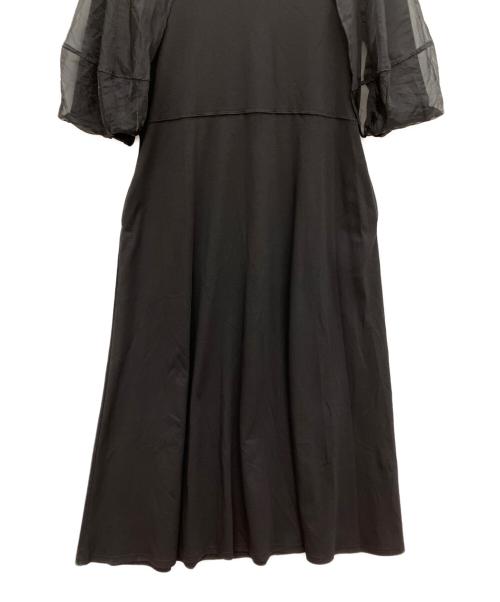 PLUS OTOHA（プラス オトハ）PLUS OTOHA (プラス オトハ) 半袖ワンピース ブラック サイズ:M 未使用品の古着・服飾アイテム
