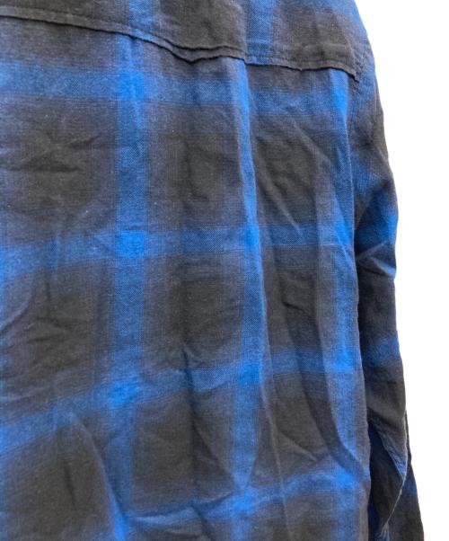 Rags McGREGOR（ラグスマックレガー）Rags McGREGOR (ラグスマックレガー) 長袖シャツ ブルー サイズ:Ｌの古着・服飾アイテム