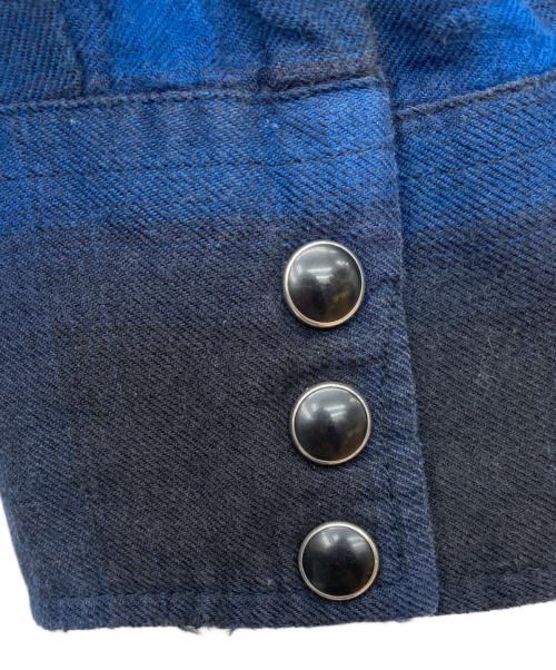 Rags McGREGOR（ラグスマックレガー）Rags McGREGOR (ラグスマックレガー) 長袖シャツ ブルー サイズ:Ｌの古着・服飾アイテム