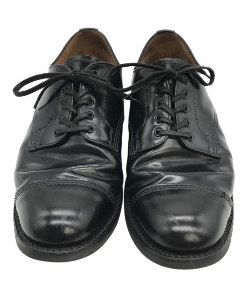 SANDERS（サンダース）SANDERS (サンダース) ミリタリーダービーシューズ ブラック サイズ:GB 7の古着・服飾アイテム