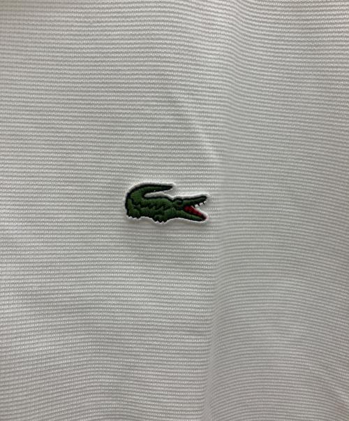 LACOSTE（ラコステ）LACOSTE (ラコステ) ポロシャツ ホワイト サイズ:US　M 未使用品の古着・服飾アイテム