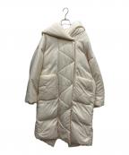 Sea Room lynnシールームリン）の古着「ダウンコート」｜ホワイト