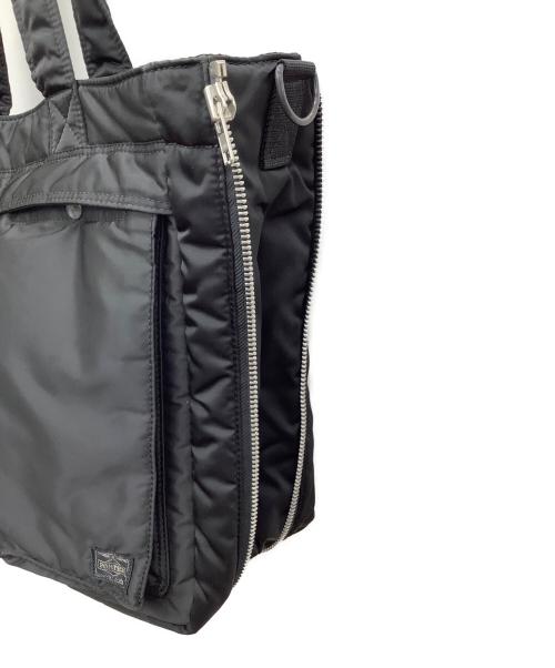 PORTER（ポーター）PORTER (ポーター) TANKER 2WAY TOTE BAG ブラックの古着・服飾アイテム