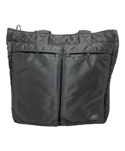 PORTER（ポーター）PORTER (ポーター) TANKER 2WAY TOTE BAG ブラックの古着・服飾アイテム