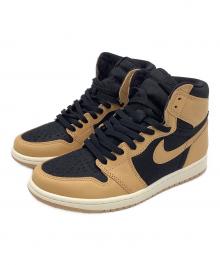 NIKE（ナイキ）の古着「Air Jordan 1 Retro High OG "Vachetta Tan"」｜ベージュ×ブラック