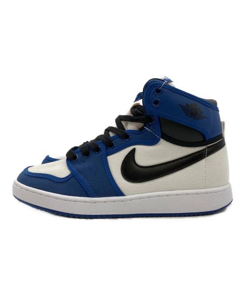 NIKE（ナイキ）NIKE (ナイキ) Air Jordan 1 KO High ブルー×ホワイト サイズ:26cm 未使用品の古着・服飾アイテム
