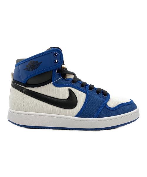 NIKE（ナイキ）NIKE (ナイキ) Air Jordan 1 KO High ブルー×ホワイト サイズ:26cm 未使用品の古着・服飾アイテム
