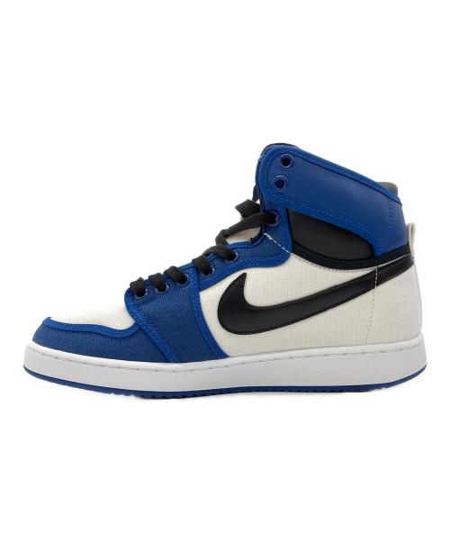 NIKE（ナイキ）NIKE (ナイキ) Air Jordan 1 KO High ブルー×ホワイト サイズ:26cm 未使用品の古着・服飾アイテム