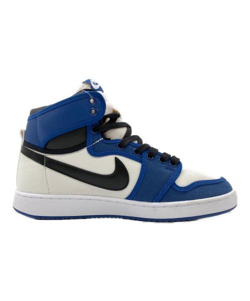 NIKE（ナイキ）NIKE (ナイキ) Air Jordan 1 KO High ブルー×ホワイト サイズ:26cm 未使用品の古着・服飾アイテム