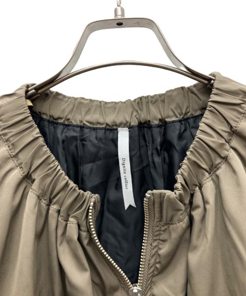 Dignite collier（ディニテ コリエ）Dignite collier (ディニテ コリエ) ブルゾン ブラウン サイズ:FREEの古着・服飾アイテム