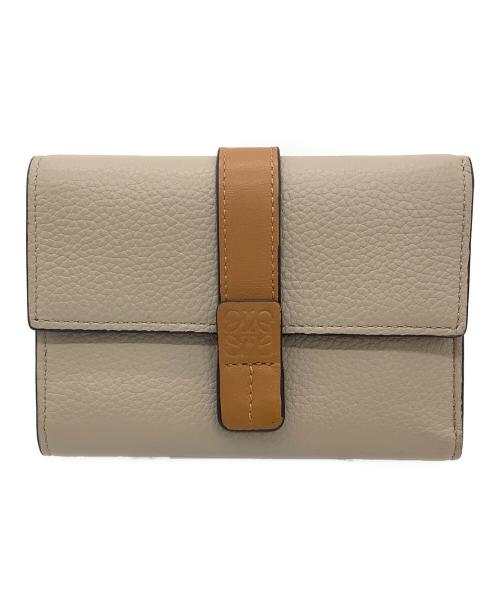 LOEWE（ロエベ）LOEWE (ロエベ) スモールバーティカルウォレット ベージュの古着・服飾アイテム
