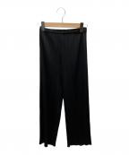 PLEATS PLEASEプリーツプリーズ）の古着「プリーツパンツ」｜ブラック