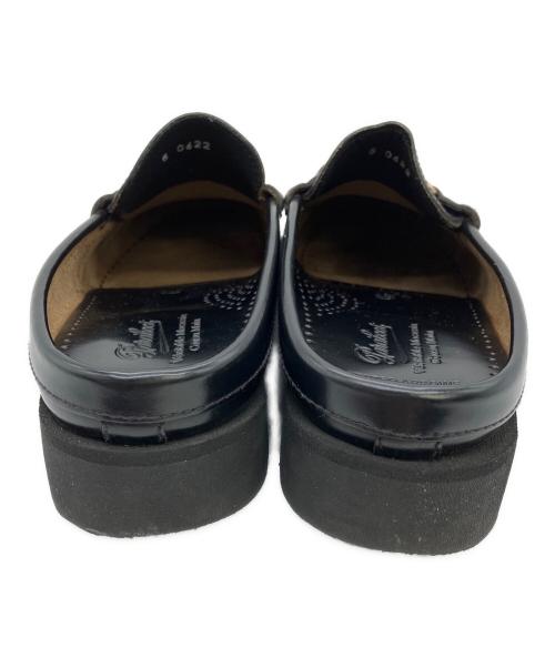 PARABOOT（パラブーツ）PARABOOT (パラブーツ) UNITED ARROWS (ユナイテッドアローズ) ミュールローファー ブラック サイズ:24.5cmの古着・服飾アイテム