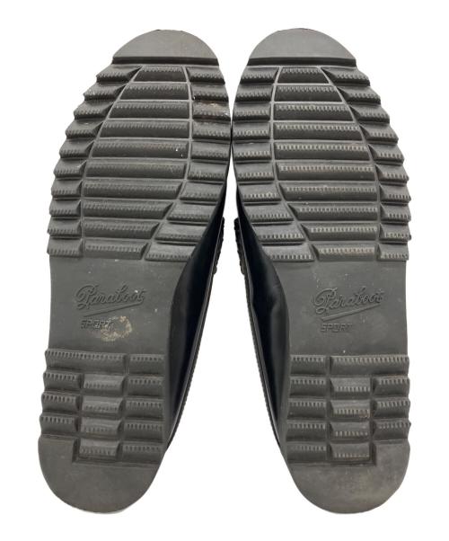 PARABOOT（パラブーツ）PARABOOT (パラブーツ) UNITED ARROWS (ユナイテッドアローズ) ミュールローファー ブラック サイズ:24.5cmの古着・服飾アイテム