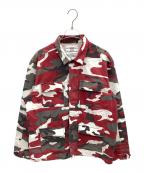 SUPREMEシュプリーム）の古着「Hellraiser BDU Shirt」｜レッド