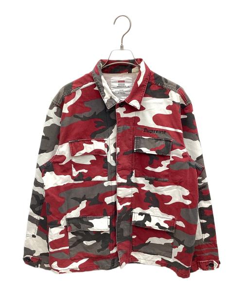 SUPREME（シュプリーム）SUPREME (シュプリーム) Hellraiser BDU Shirt レッド サイズ:Mの古着・服飾アイテム