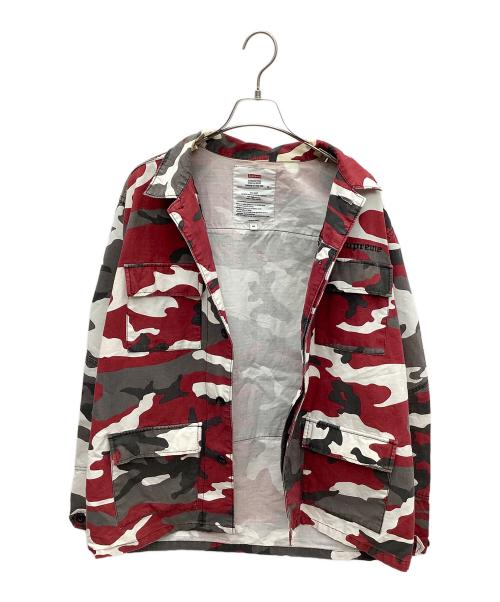 SUPREME（シュプリーム）SUPREME (シュプリーム) Hellraiser BDU Shirt レッド サイズ:Mの古着・服飾アイテム