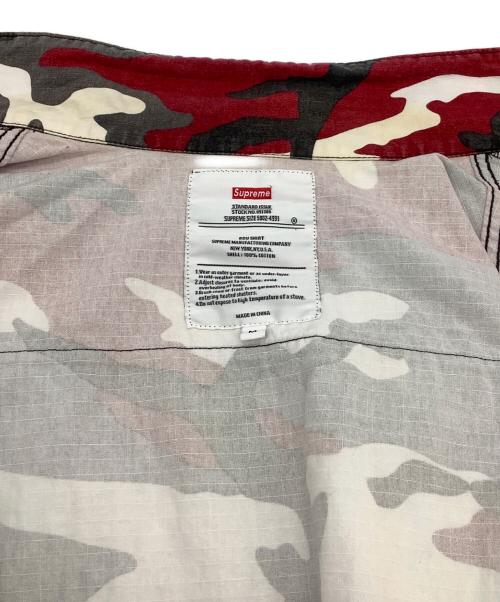 SUPREME（シュプリーム）SUPREME (シュプリーム) Hellraiser BDU Shirt レッド サイズ:Mの古着・服飾アイテム