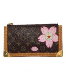 LOUIS VUITTON（ルイ ヴィトン）の古着「チェリーブロッサム ポシェットクレ ブラウン」