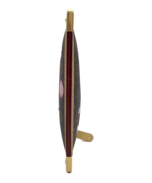 LOUIS VUITTON（ルイ ヴィトン）LOUIS VUITTON (ルイ ヴィトン) チェリーブロッサム ポシェットクレ ブラウンの古着・服飾アイテム