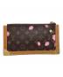 LOUIS VUITTON (ルイ ヴィトン) チェリーブロッサム ポシェットクレ ブラウン：40000円
