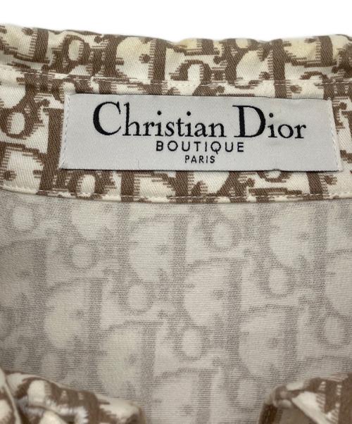 Christian Dior（クリスチャン ディオール）Christian Dior (クリスチャン ディオール) トロッタージャケット ホワイト×ベージュ サイズ:SIZE42の古着・服飾アイテム