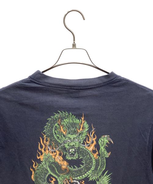 stussy（ステューシー）stussy (ステューシー) 90'sTシャツ ネイビー サイズ:Lの古着・服飾アイテム