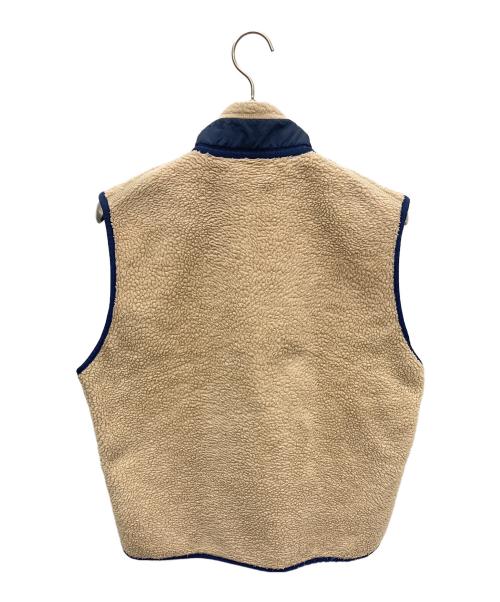 Patagonia（パタゴニア）Patagonia (パタゴニア) クラシックレトロXベスト アイボリー×ネイビー サイズ:Mの古着・服飾アイテム