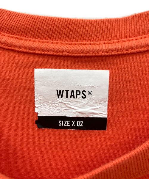 WTAPS（ダブルタップス）WTAPS (ダブルタップス) バックプリントTシャツ オレンジ サイズ:X02の古着・服飾アイテム