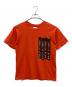 WTAPS（ダブルタップス）の古着「バックプリントTシャツ」｜オレンジ