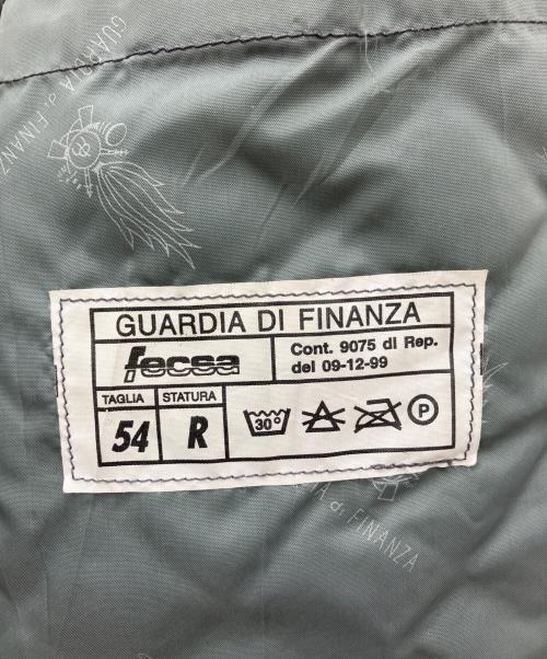 guardia di finanza（グアルディア・ディ・フィナンツァ）guardia di finanza (グアルディア・ディ・フィナンツァ) ミリタリージャケット グレー サイズ:54Rの古着・服飾アイテム