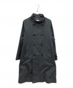 COSEIコセイ）の古着「ダブルコート」｜ブラック