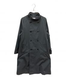 COSEI（コセイ）の古着「ダブルコート」｜ブラック