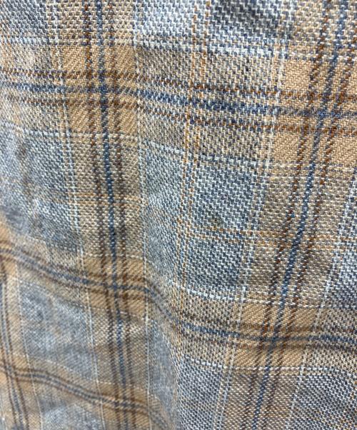 PENDLETON（ペンドルトン）PENDLETON (ペンドルトン) 長袖シャツ ブラウン×グレー サイズ:Mの古着・服飾アイテム