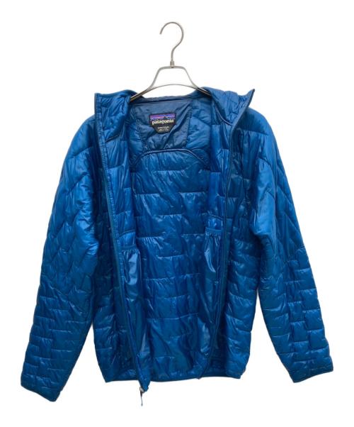 Patagonia（パタゴニア）Patagonia (パタゴニア) マイクロパフフーディー ブルー サイズ:Sの古着・服飾アイテム