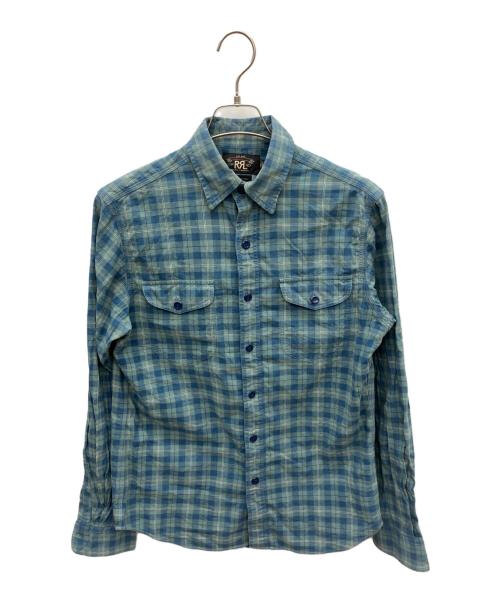 RRL（ダブルアールエル）RRL (ダブルアールエル) 長袖シャツ グリーン サイズ:Sの古着・服飾アイテム