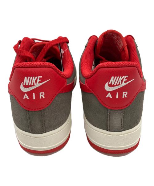 NIKE（ナイキ）NIKE (ナイキ) AIR FORCE1 LOW グレー×レッド サイズ:26.5cm 未使用品の古着・服飾アイテム