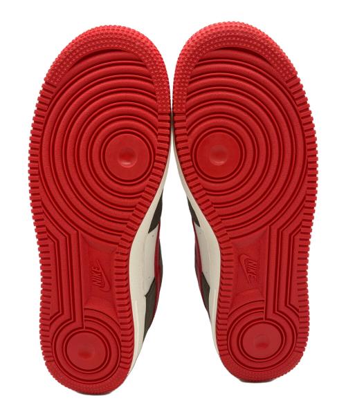 NIKE（ナイキ）NIKE (ナイキ) AIR FORCE1 LOW グレー×レッド サイズ:26.5cm 未使用品の古着・服飾アイテム