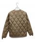 TAION (タイオン) キルティングジャケット ブラウン サイズ:XS：6000円