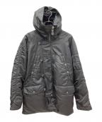 AVIREXアヴィレックス）の古着「ダウンジャケット」｜ブラック