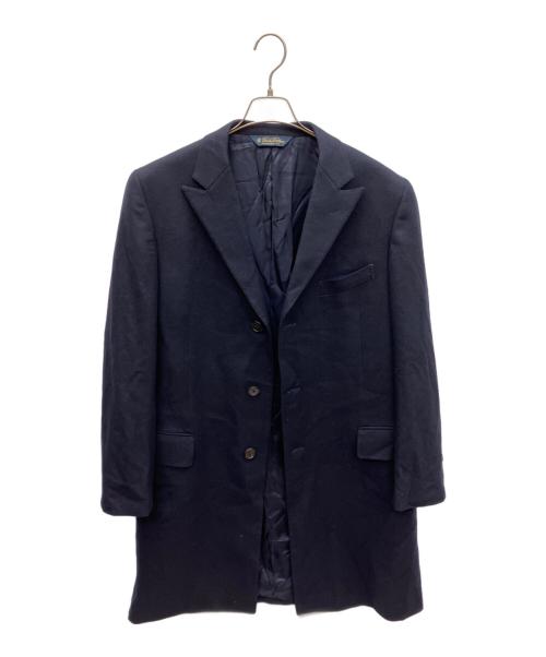 BROOKS BROTHERS（ブルックスブラザーズ）BROOKS BROTHERS (ブルックスブラザーズ) チェスターコート ネイビー サイズ:SIZE 40の古着・服飾アイテム