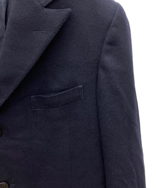 BROOKS BROTHERS（ブルックスブラザーズ）BROOKS BROTHERS (ブルックスブラザーズ) チェスターコート ネイビー サイズ:SIZE 40の古着・服飾アイテム