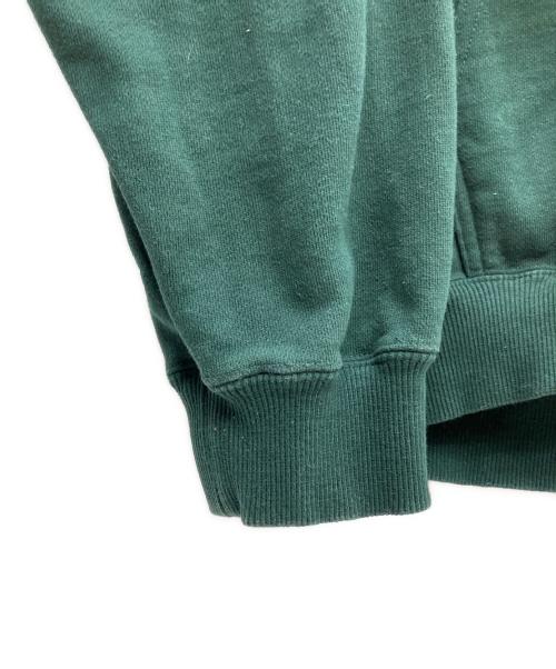 X-LARGE（エクストララージ）X-LARGE (エクストララージ)  オールドイングリッシュロゴ ジップフーデッドスウェットシャツ グリーン サイズ:XLの古着・服飾アイテム