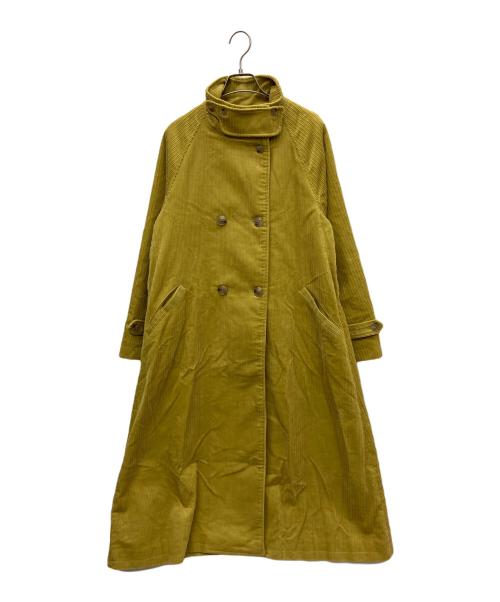 UNGRID（アングリッド）UNGRID (アングリッド) コート イエロー サイズ:S 未使用品の古着・服飾アイテム