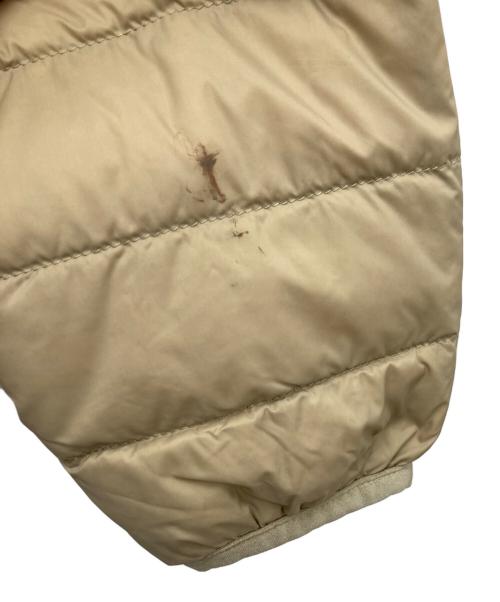 DANTON（ダントン）DANTON (ダントン) クルーネックインナーダウンジャケット ベージュ サイズ:36の古着・服飾アイテム