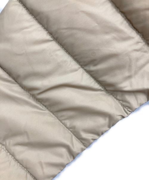 DANTON（ダントン）DANTON (ダントン) クルーネックインナーダウンジャケット ベージュ サイズ:36の古着・服飾アイテム