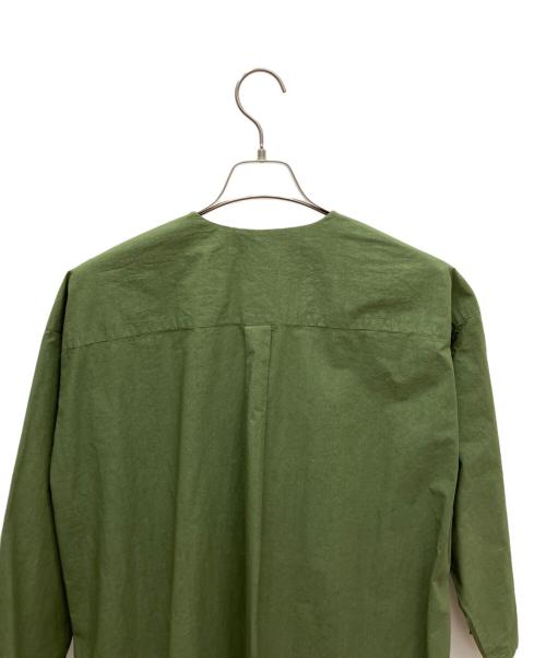 nest Robe（ネストローブ）nest Robe (ネストローブ) 長袖ワンピース グリーン サイズ:不明の古着・服飾アイテム