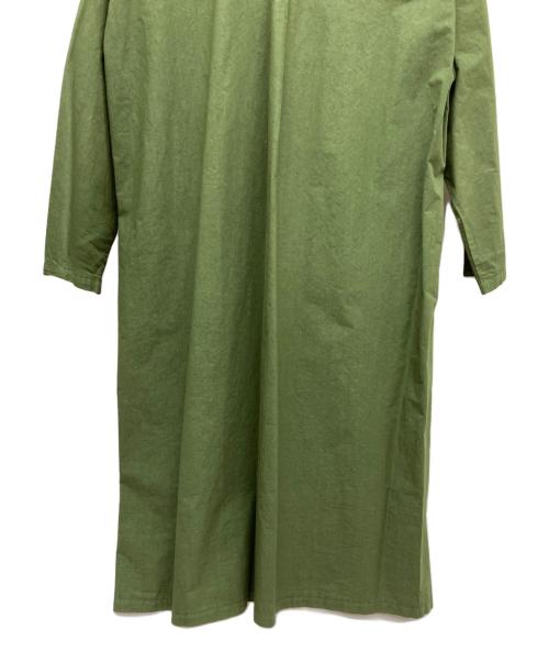 nest Robe（ネストローブ）nest Robe (ネストローブ) 長袖ワンピース グリーン サイズ:不明の古着・服飾アイテム
